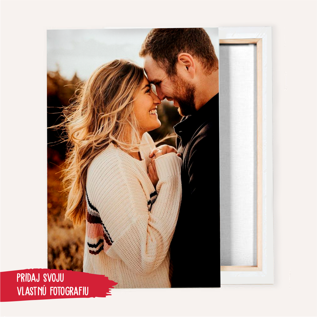 Tlač na plátne - Fotoobraz páru