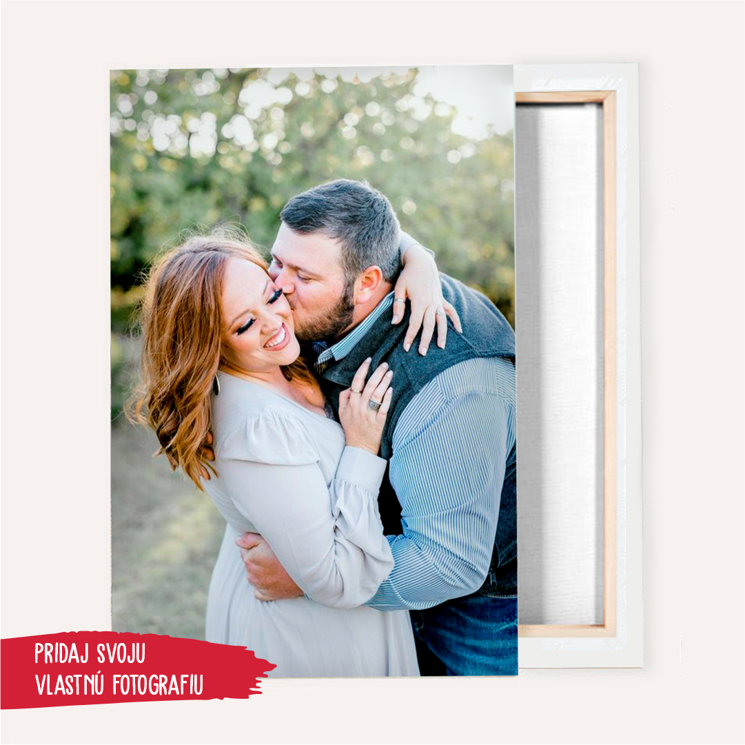 Tlač na plátne - Fotoobraz páru