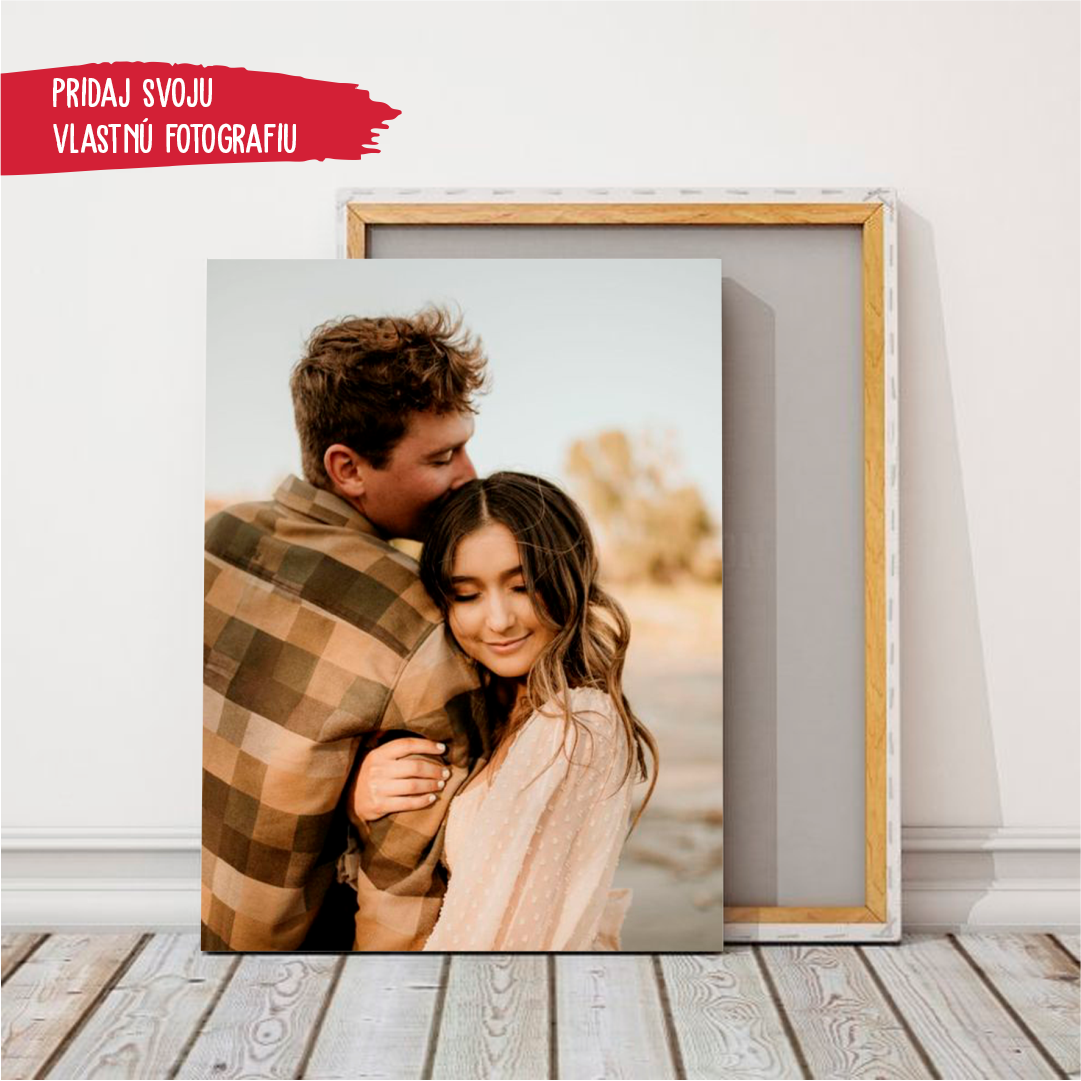 Tlač na plátne - Fotoobraz páru