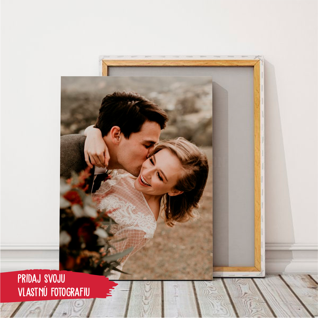 Tlač na plátne - Fotoobraz páru