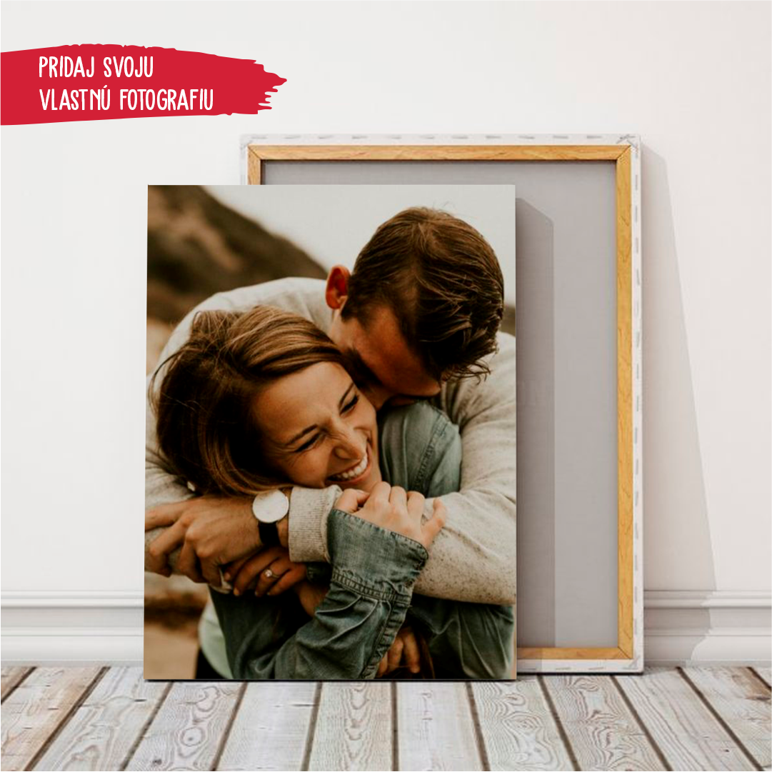 Tlač na plátne - Fotoobraz páru