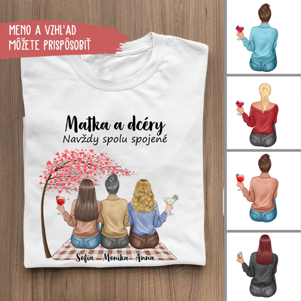 Matka a dcéry Navždy spolu spojené