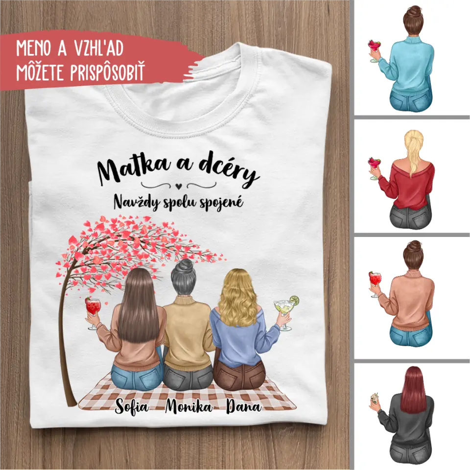 Matka a dcéry Navždy spolu spojené