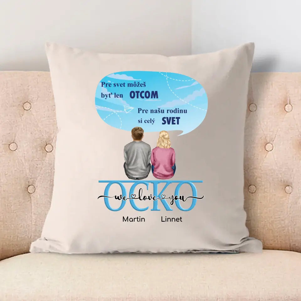 Rodinné tričko - darček ku dňu otcov