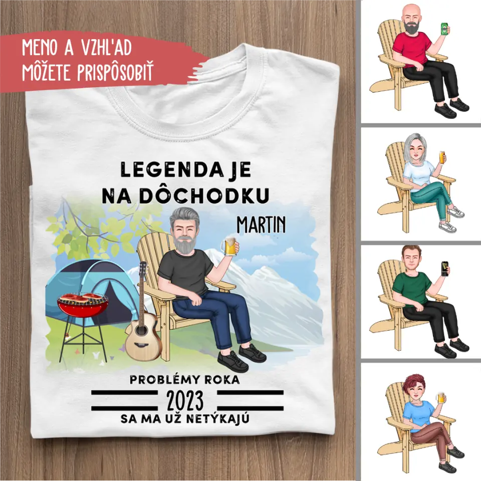 LEGENDA JE NA DÔCHODKU