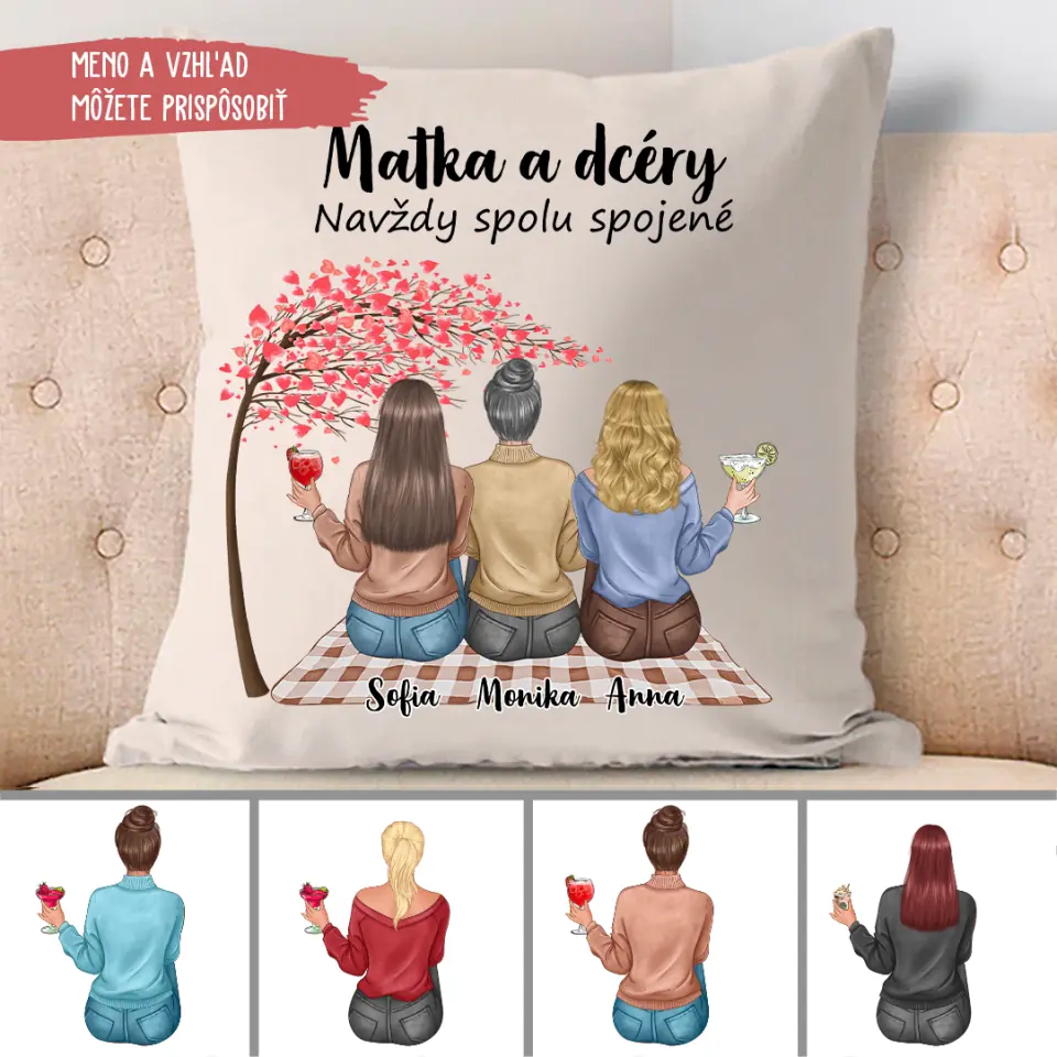 Matka a dcéry Navždy spolu spojené