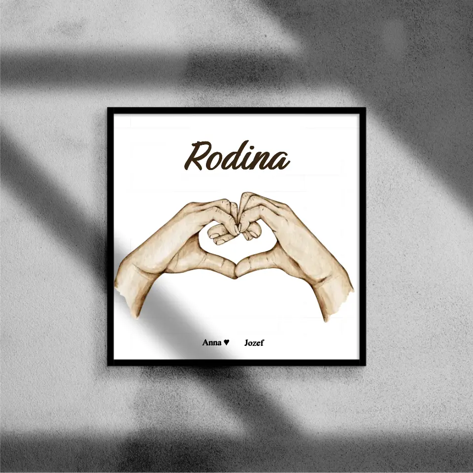 Obraz - Rodinné srdce