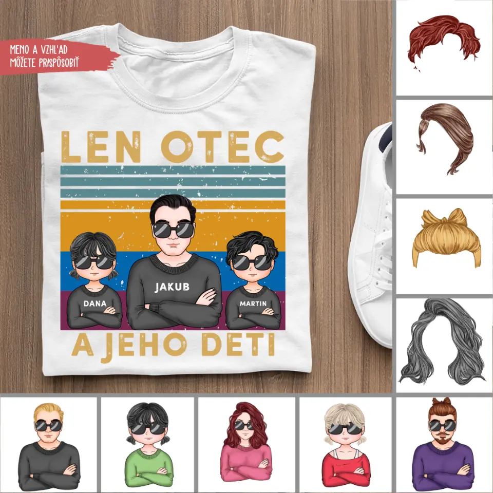 Len otec a jeho deti