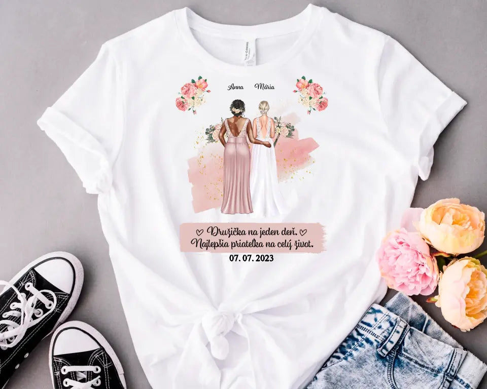 Družička na jeden deň. Najlepšia priateľka na celý život.