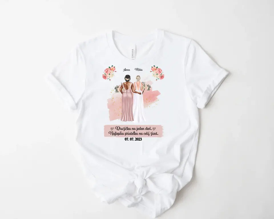 Družička na jeden deň. Najlepšia priateľka na celý život.