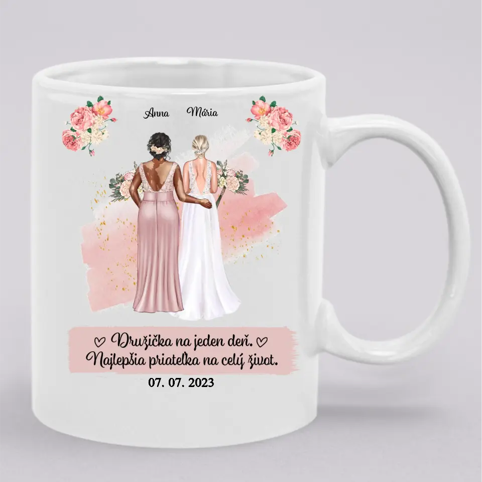 Družička na jeden deň. Najlepšia priateľka na celý život.