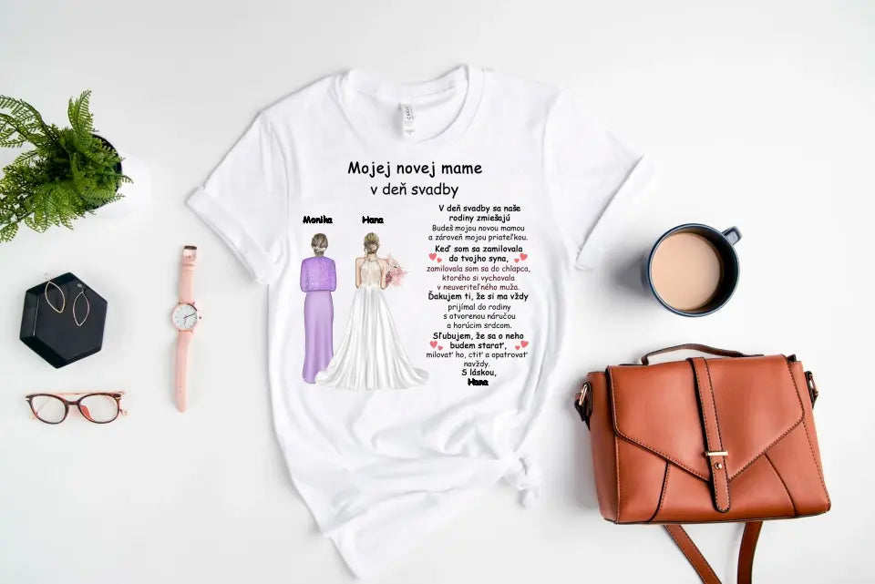 Mojej novej mame v deň svadby