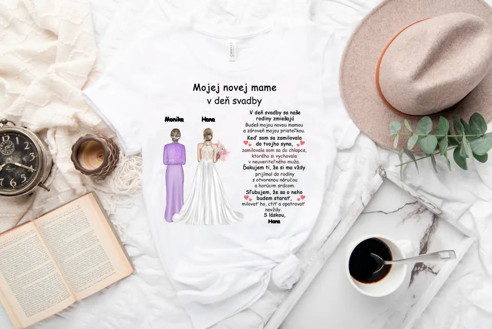 Mojej novej mame v deň svadby