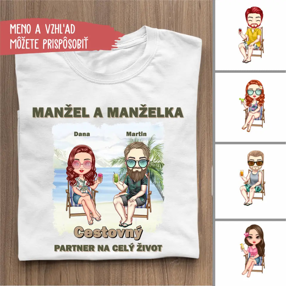 Manžel a manželka. Cestovný partner na celý život
