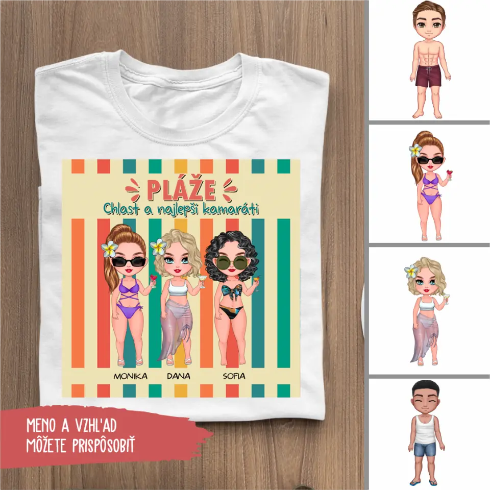 Pláže Chlast a najlepší kamaráti