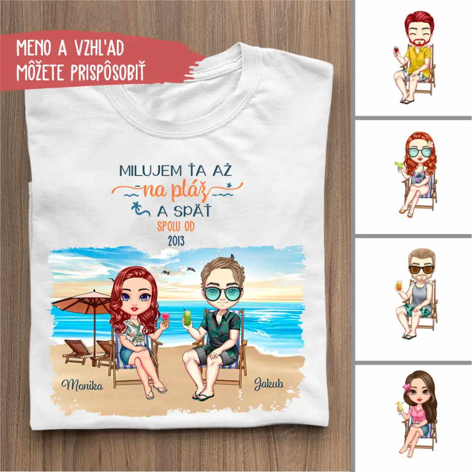 Milujem ťa až na pláž a späť