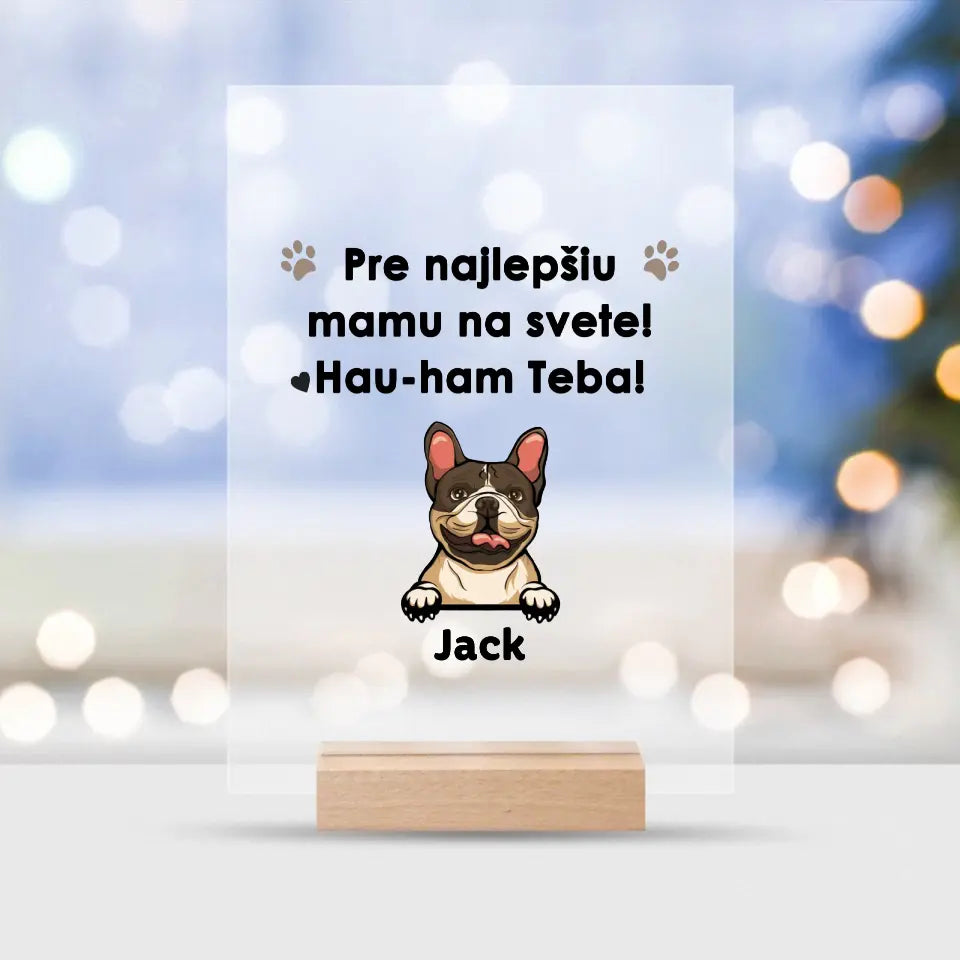 Na najlepšiu psiu mamu na svete! Hafáme ťa!