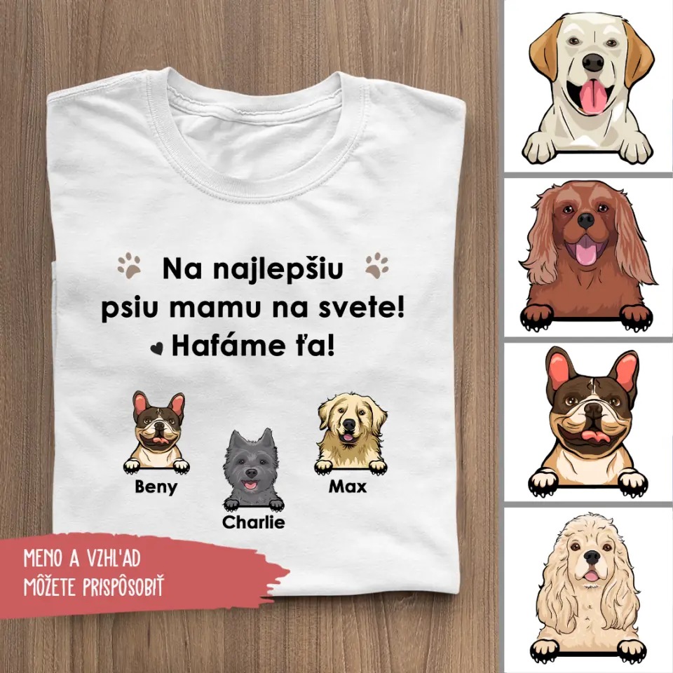 Na najlepšiu psiu mamu na svete! Hafáme ťa!
