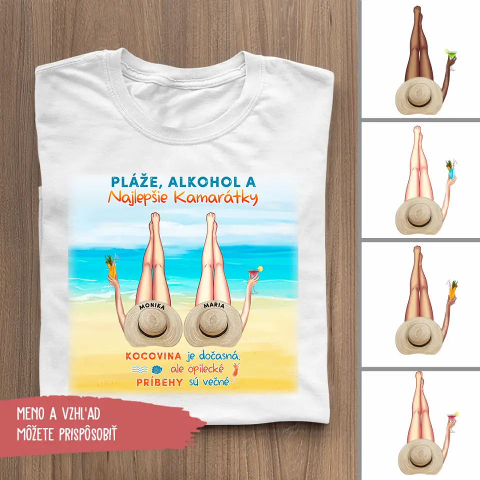 Pláže, alkohol a najlepšie kamarátky