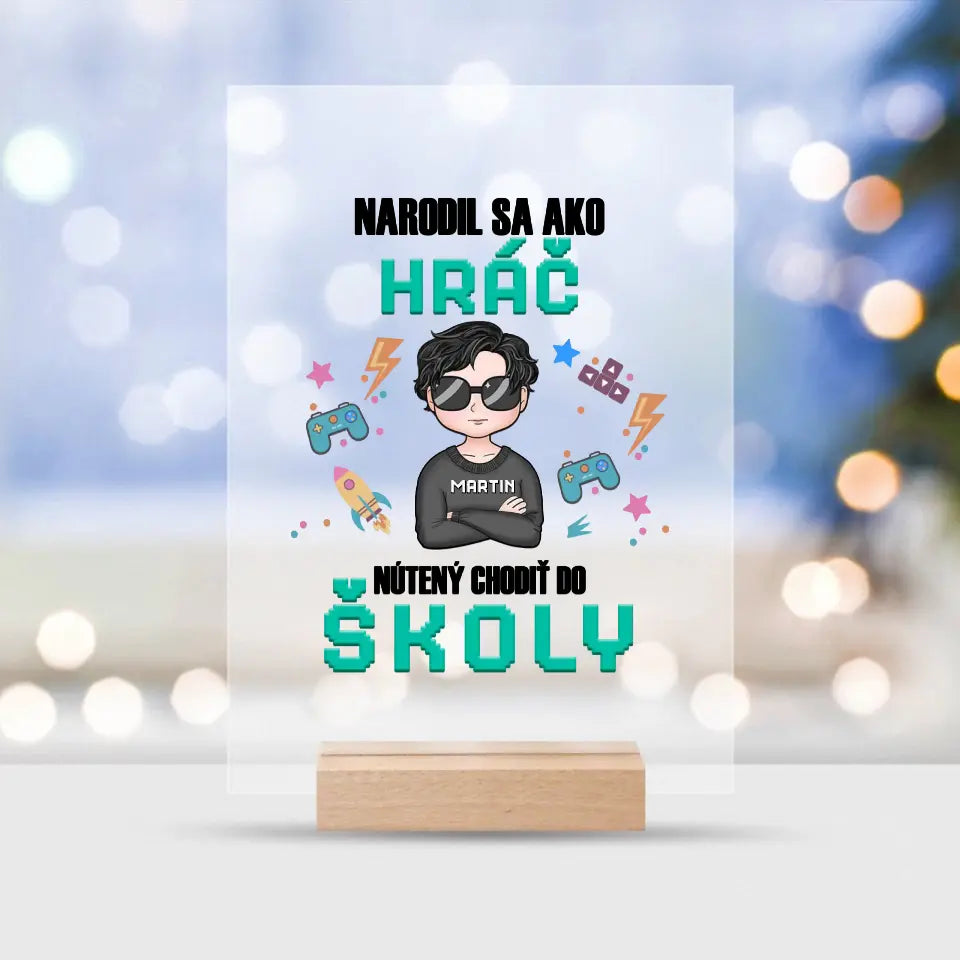 Narodil sa ako hráč