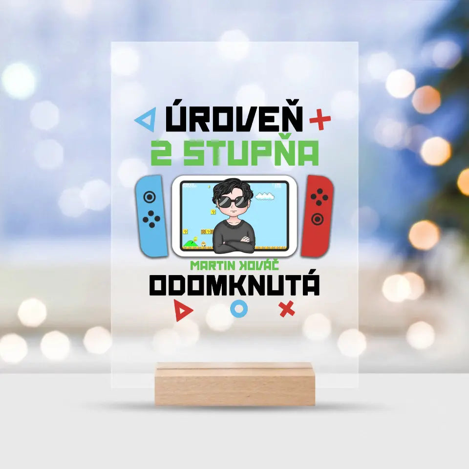 Úroveň 2 stupňa odomknutá