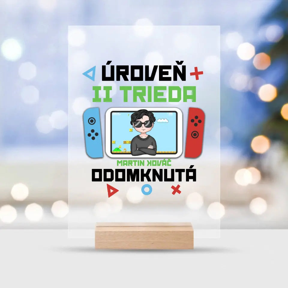 Úroveň 2 stupňa odomknutá