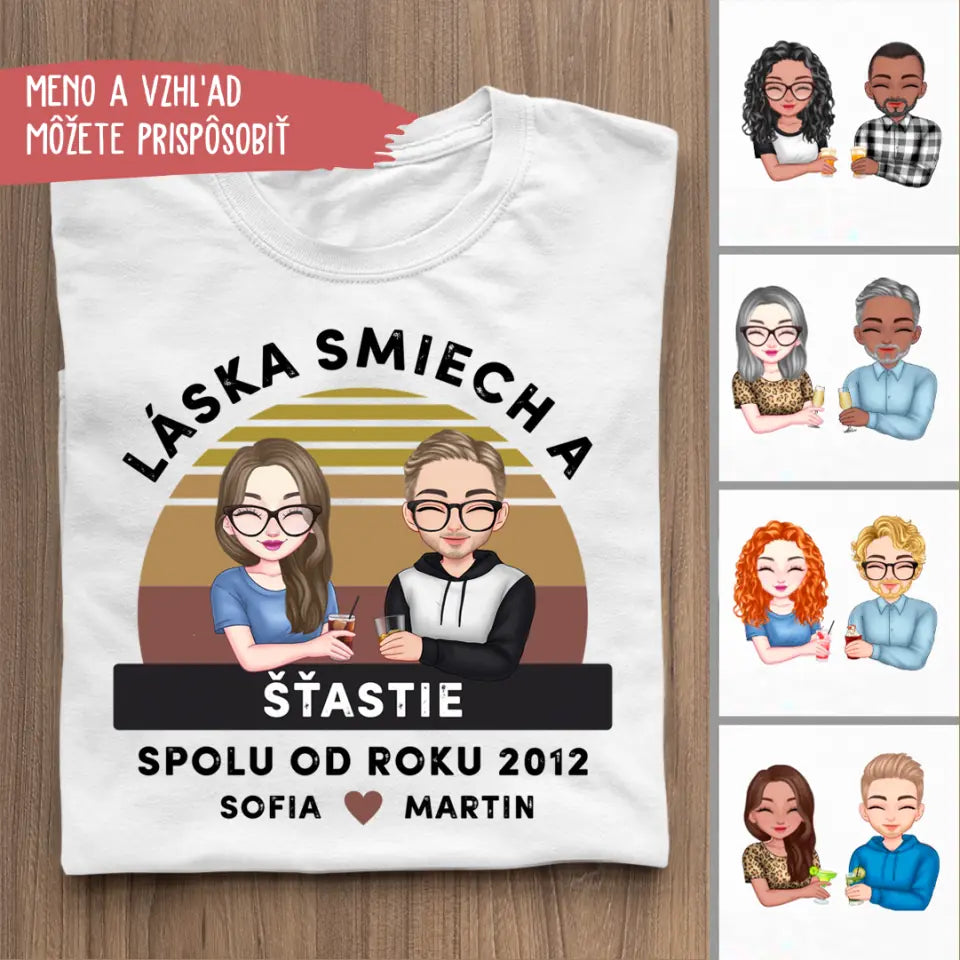 Láska smiech a šťastie