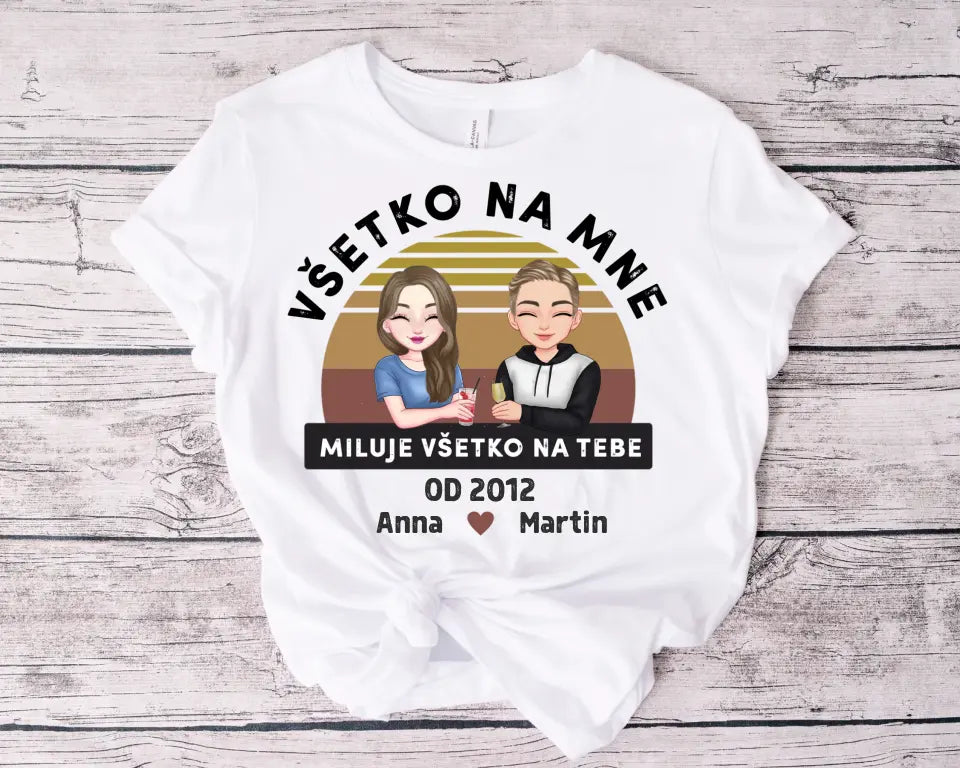Všetko na mne miluje všetko na tebe