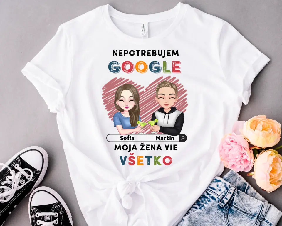 Nepotrebujem Google moja žena vie všetko