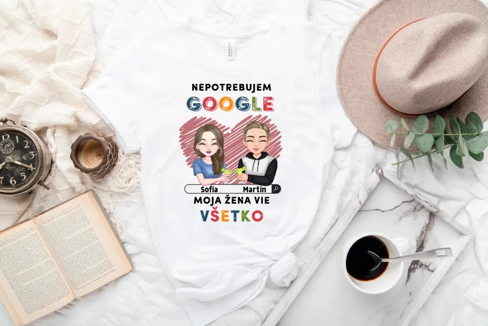Nepotrebujem Google moja žena vie všetko