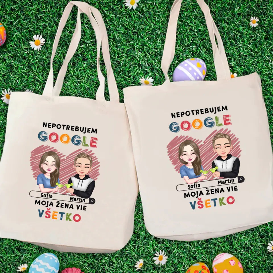 Nepotrebujem Google moja žena vie všetko