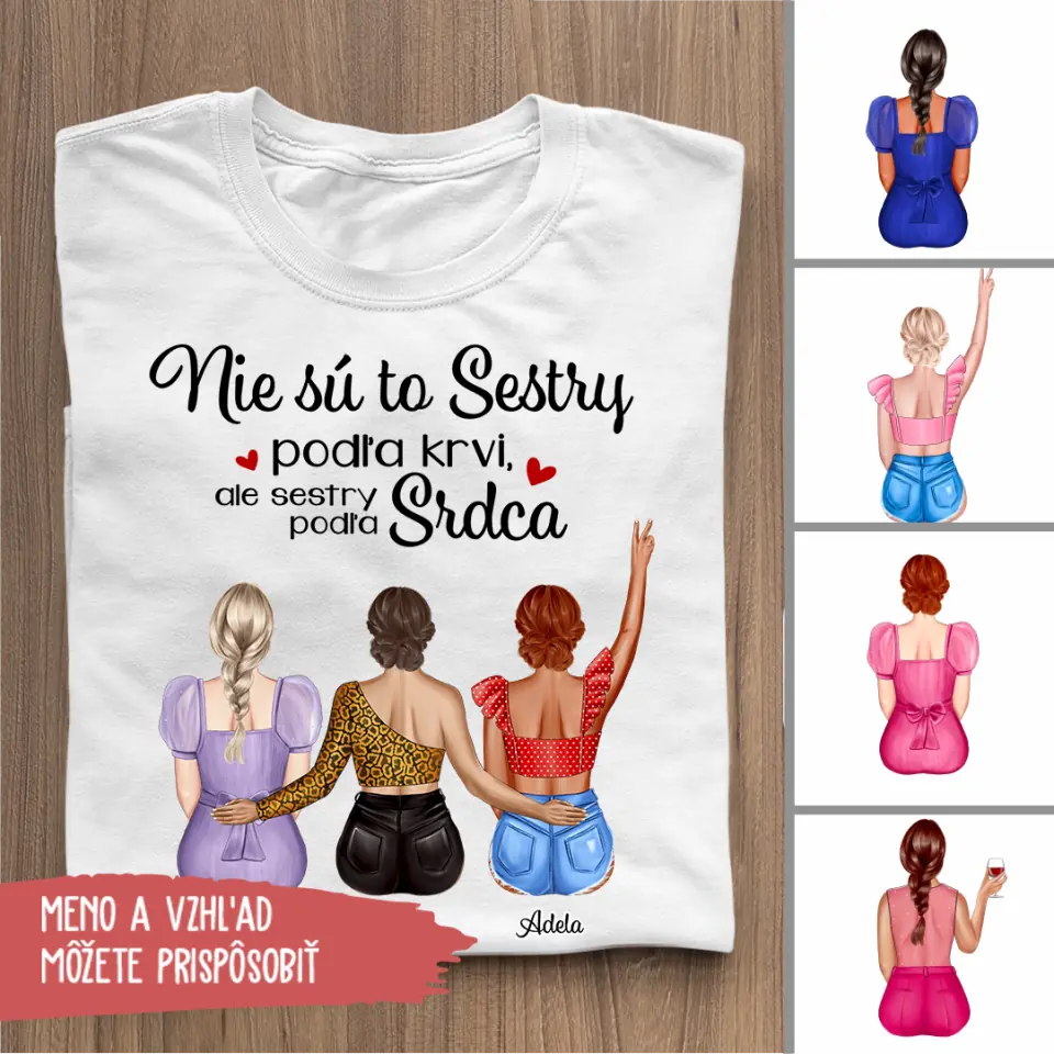 Nie sú to sestry podľa krvi, ale sestry podľa srdca