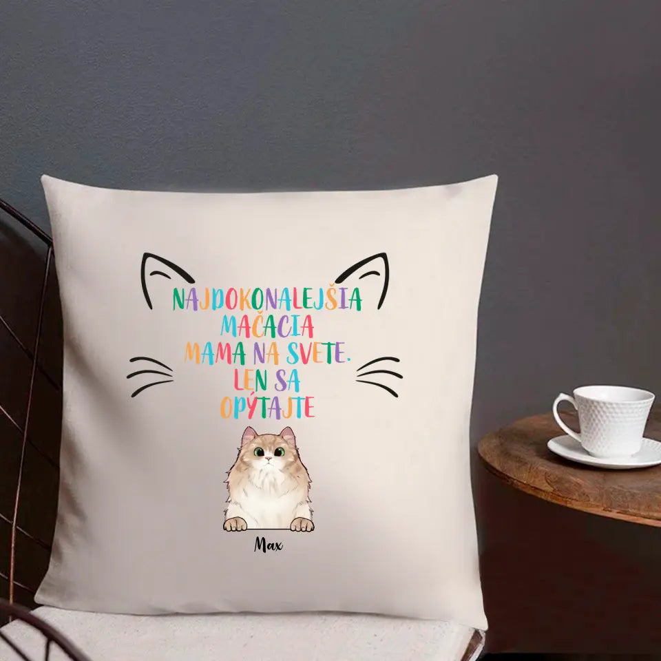 Najdokonalejšia mačacia mama na svete. Len sa opýtajte