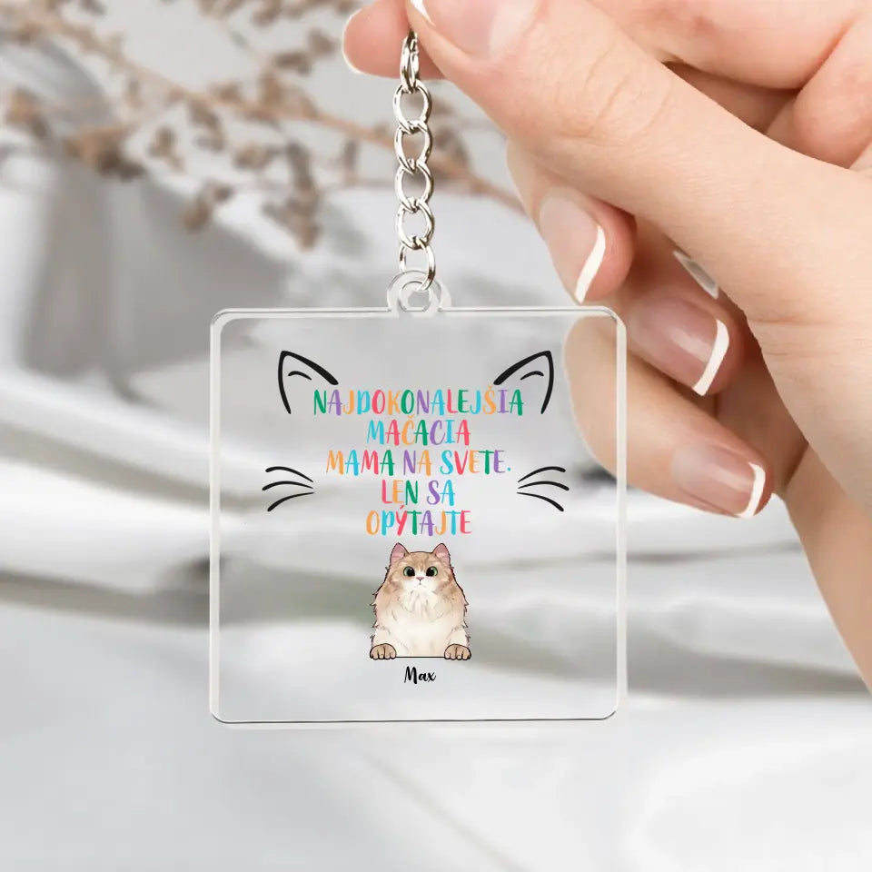 Najdokonalejšia mačacia mama na svete. Len sa opýtajte