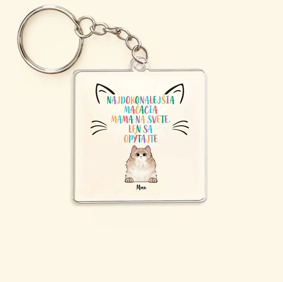 Najdokonalejšia mačacia mama na svete. Len sa opýtajte