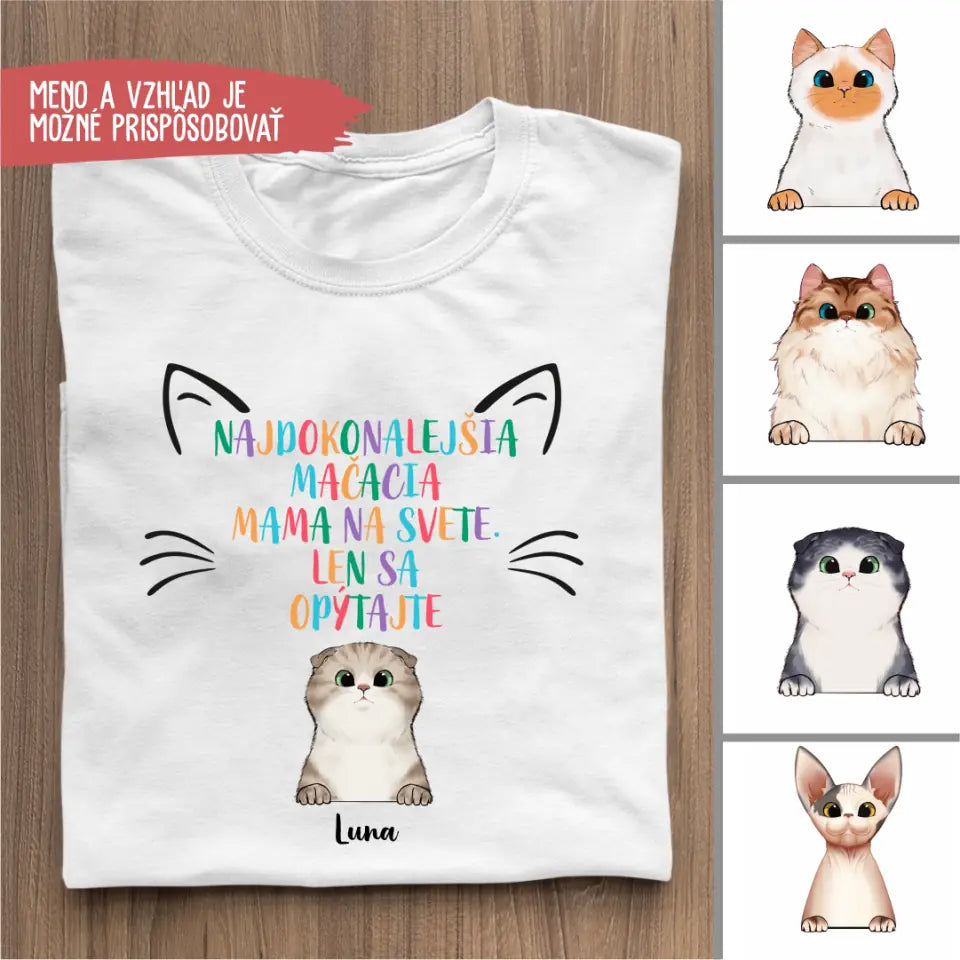 Najdokonalejšia mačacia mama na svete. Len sa opýtajte