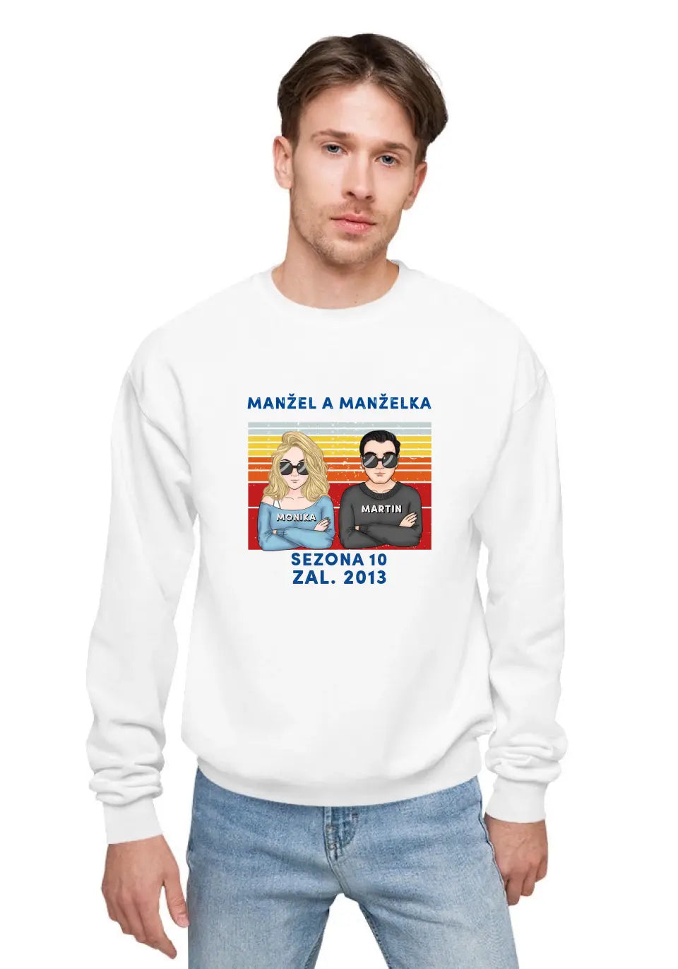 Retro. Manžel a Manželka