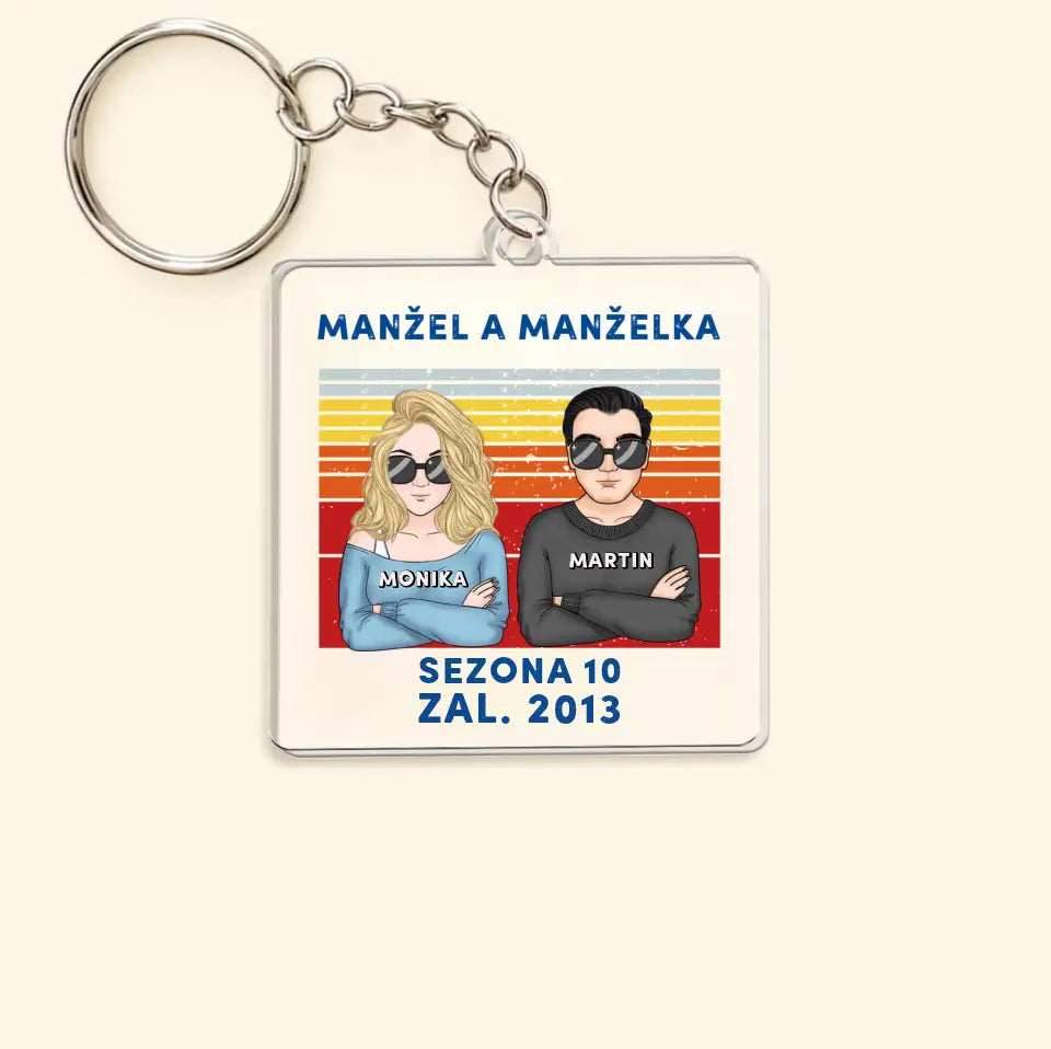 Retro. Manžel a Manželka