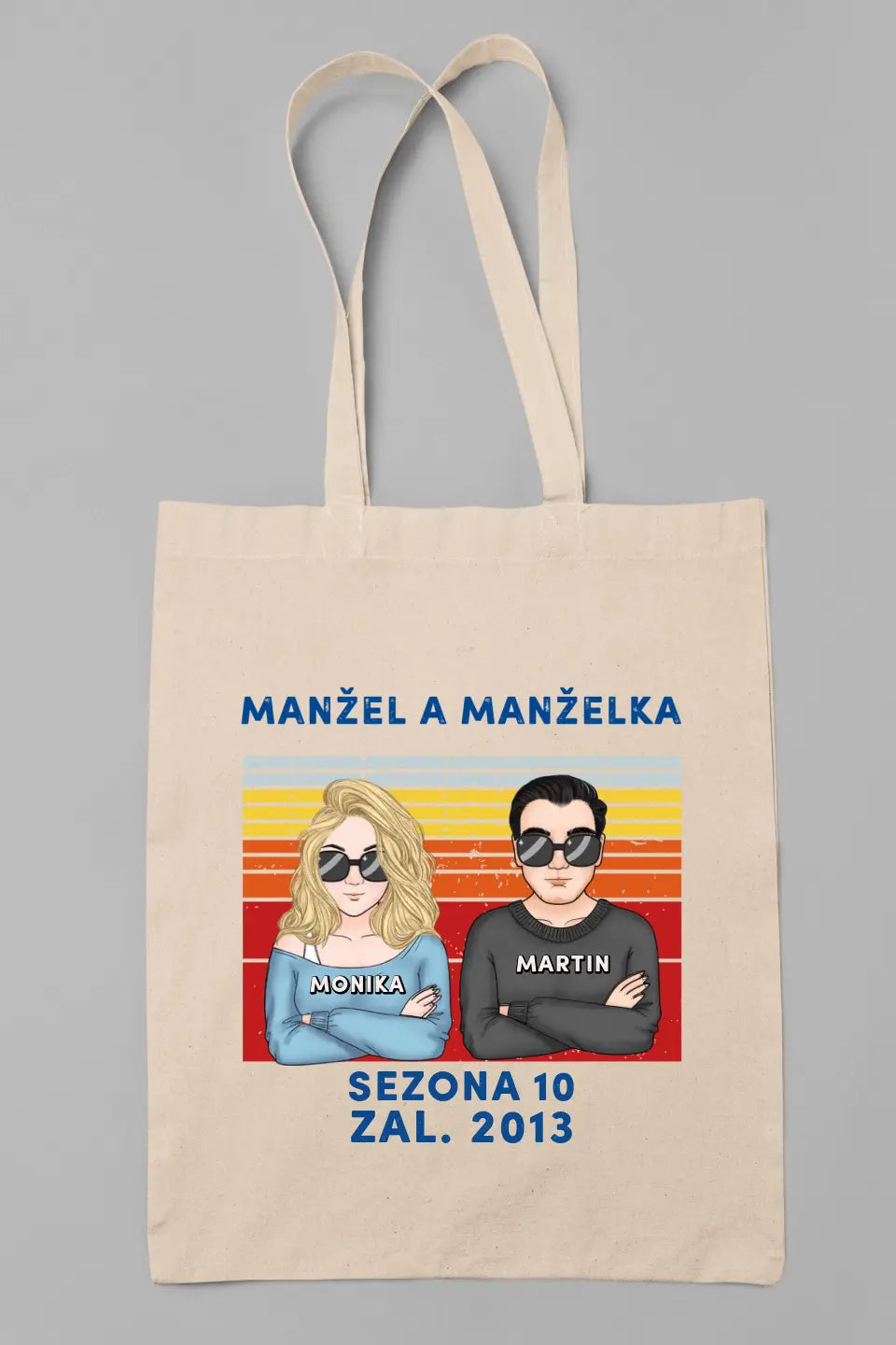 Retro. Manžel a Manželka