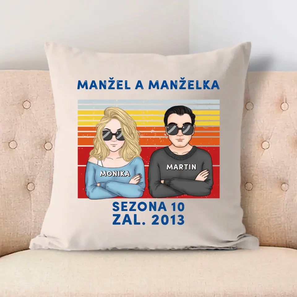 Retro. Manžel a Manželka