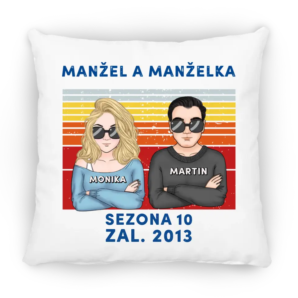 Retro. Manžel a Manželka