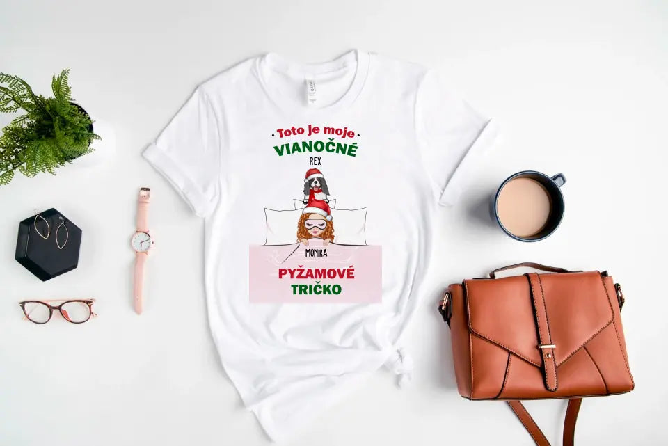 Toto je moje vianočné pyžamové tričko