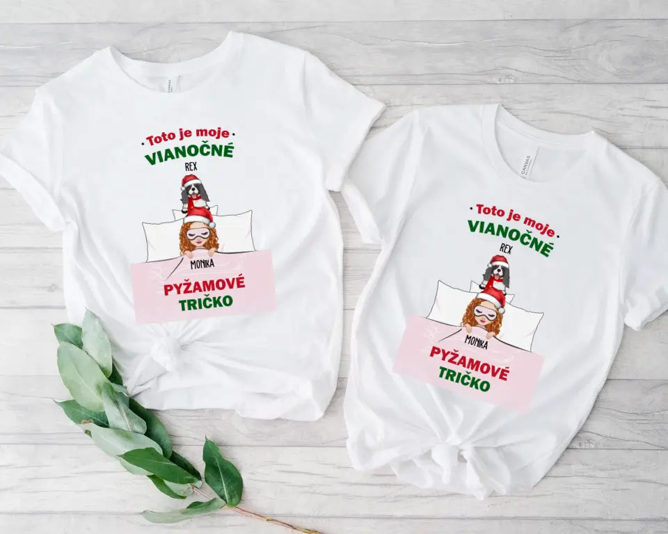 Toto je moje vianočné pyžamové tričko