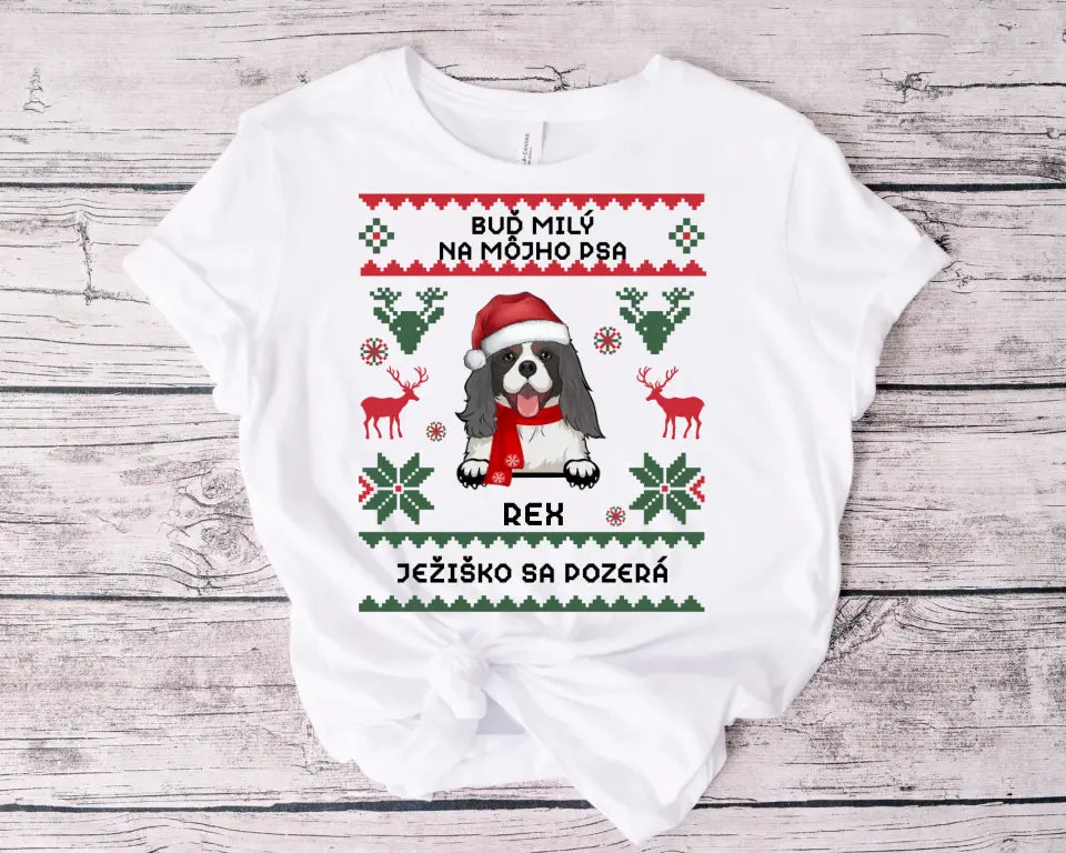 BUĎ MILÝ NA MÔJHO PSA. JEŽIŠKO SA POZERÁ