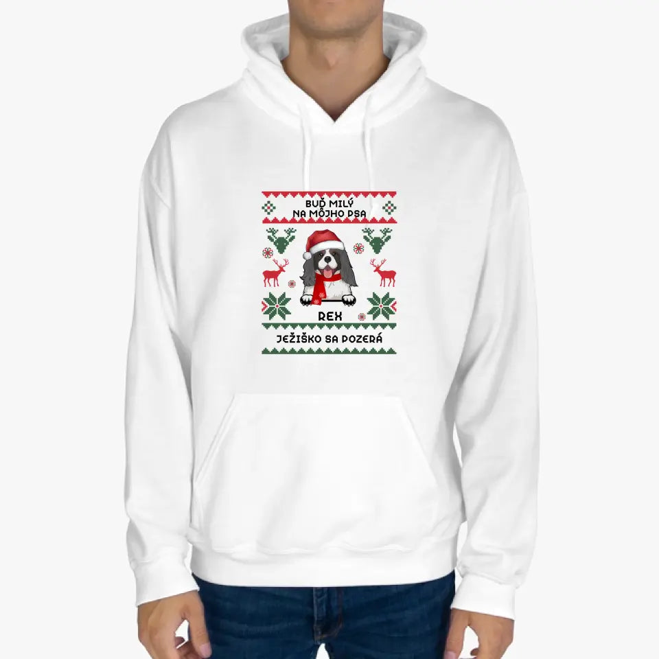 BUĎ MILÝ NA MÔJHO PSA. JEŽIŠKO SA POZERÁ