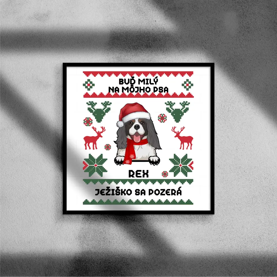 BUĎ MILÝ NA MÔJHO PSA. JEŽIŠKO SA POZERÁ