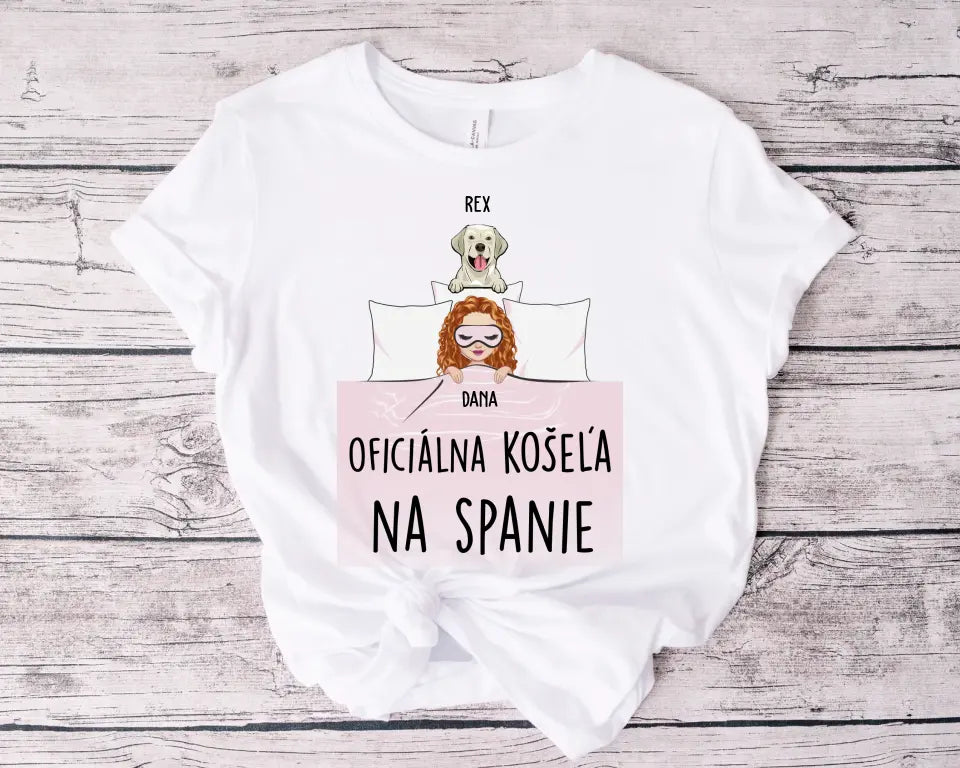 Oficiálna košeľa na spanie