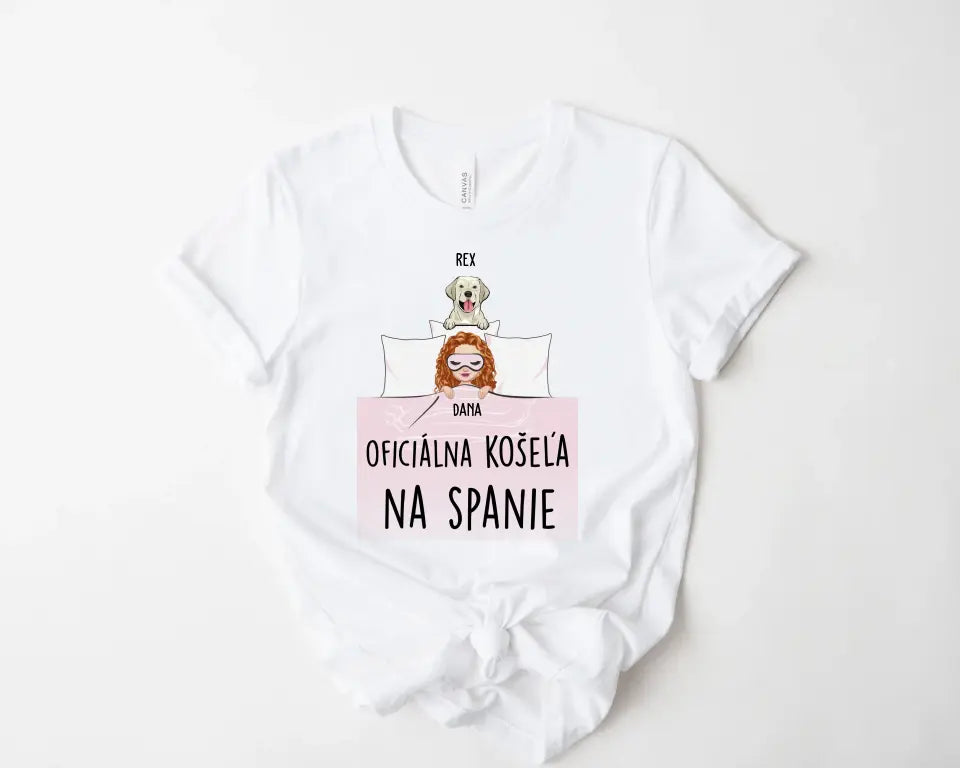 Oficiálna košeľa na spanie
