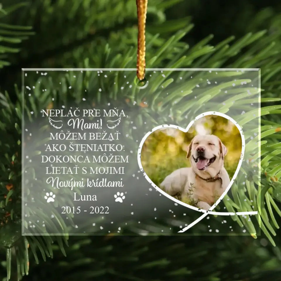 Neplač pre mňa mami!