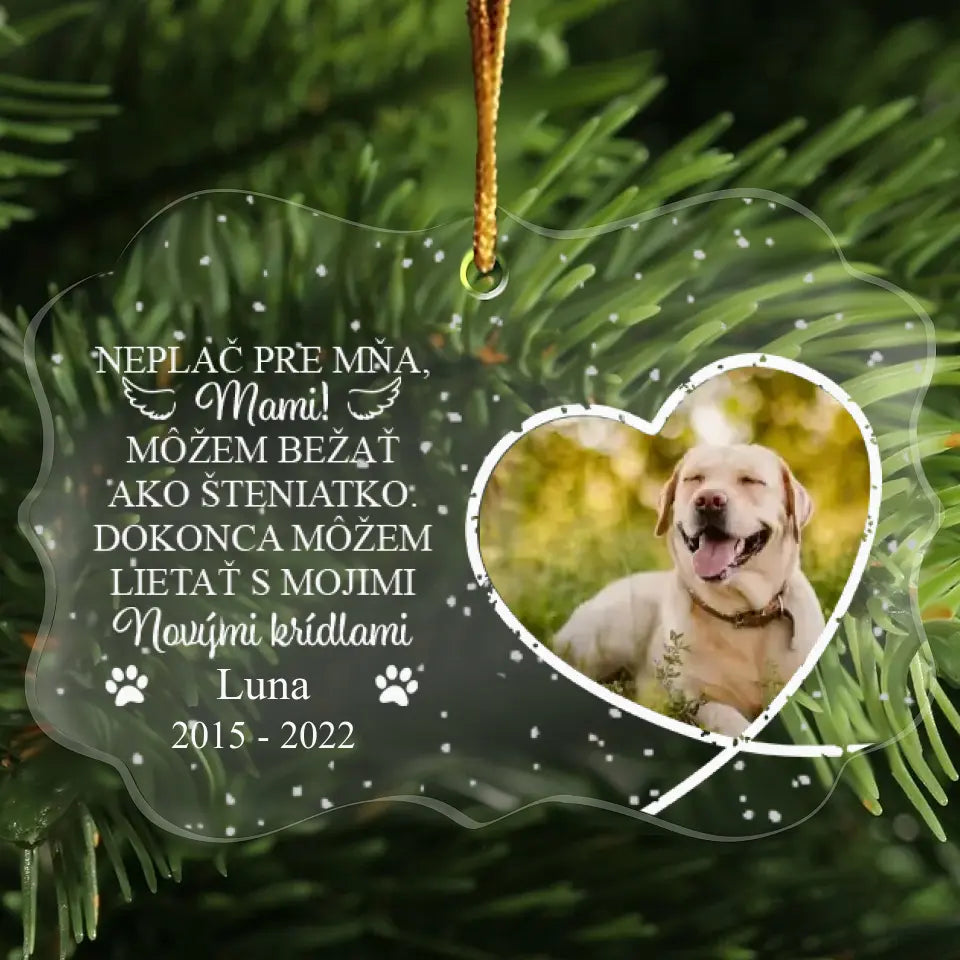 Neplač pre mňa mami!